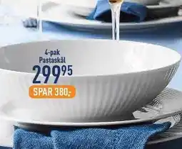 Imerco 4-pak pastaskål tilbud