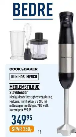 Imerco Stavblender tilbud