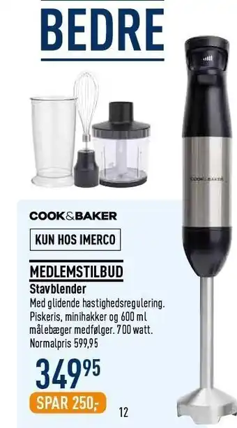 Imerco Stavblender tilbud
