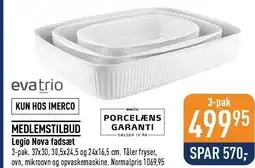 Imerco Legio Nova fadsæt tilbud