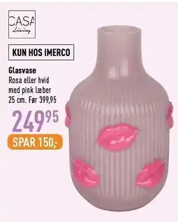 Imerco Glasvase tilbud