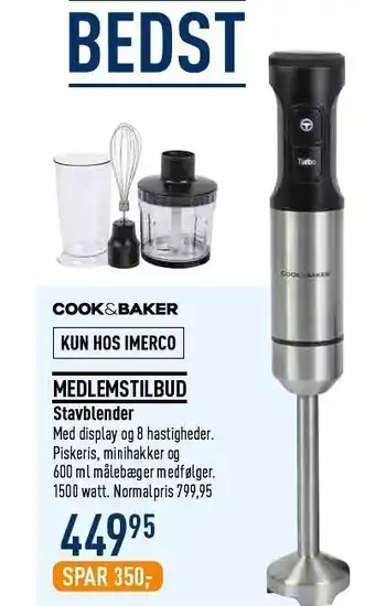 Imerco Stavblender tilbud