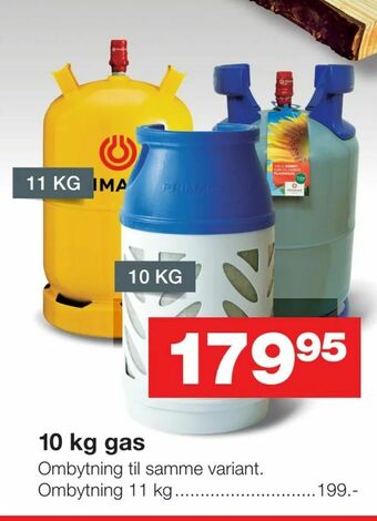Bauhaus 10 kg gas tilbud