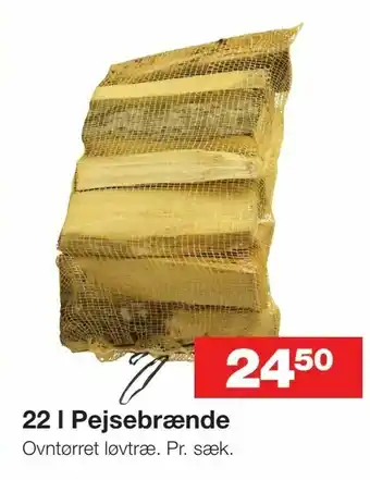 22 l Pejsebrænde
