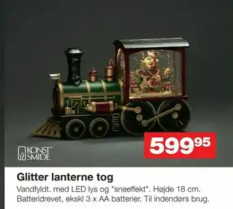 Bauhaus Glitter lanterne tog tilbud
