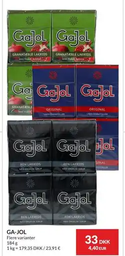 Nielsen's Discount GA-JOL tilbud