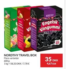 Nielsen's Discount NORDTHY TRAVEL BOX tilbud