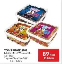 Nielsen's Discount TOMS PINGELING tilbud
