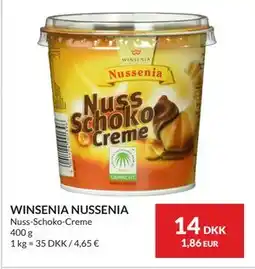 Nielsen's Discount WINSENIA NUSSENIA tilbud