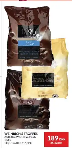 Nielsen's Discount WEINRICH’S TROPFEN tilbud