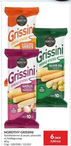 Nielsen's Discount NORDTHY GRISSINI tilbud