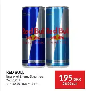 Nielsen's Discount RED BULL tilbud