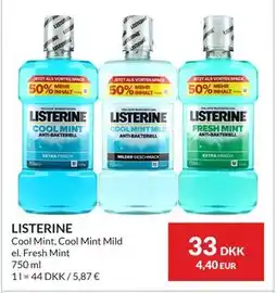 Nielsen's Discount LISTERINE tilbud
