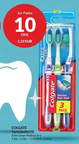 Nielsen's Discount COLGATE TANDBØRSTE tilbud