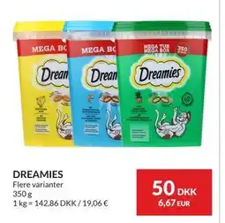 Nielsen's Discount DREAMIES tilbud