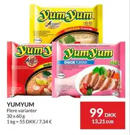 Nielsen's Discount YUMYUM tilbud