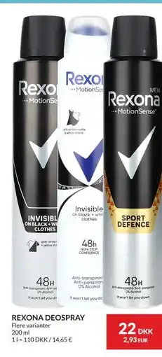 Nielsen's Discount REXONA DEOSPRAY tilbud