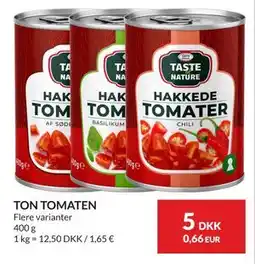 Nielsen's Discount TON TOMATEN tilbud