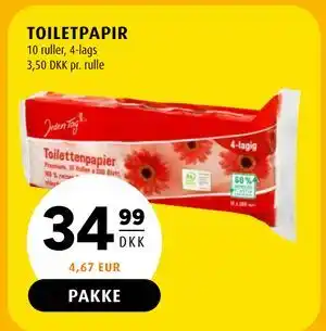 Scandinavian Park TOILETPAPIR tilbud