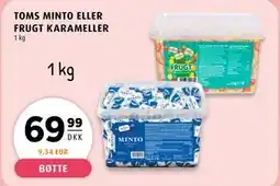 Scandinavian Park TOMS MINTO ELLER FRUGT KARAMELLER tilbud
