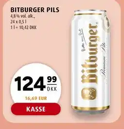 Scandinavian Park BITBURGER PILS tilbud