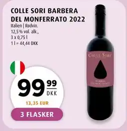Scandinavian Park COLLE SORI BARBERA DEL MONFERRATO 2022 tilbud