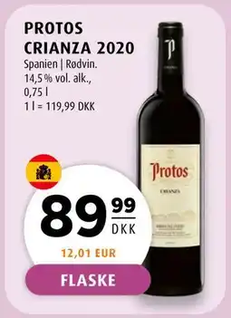 Scandinavian Park PROTOS CRIANZA 2020 tilbud