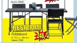 Harald Nyborg Foldebord tilbud