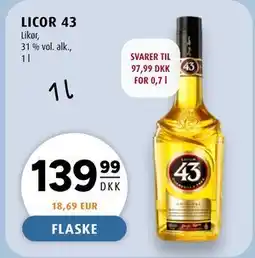 Scandinavian Park LICOR 43 tilbud