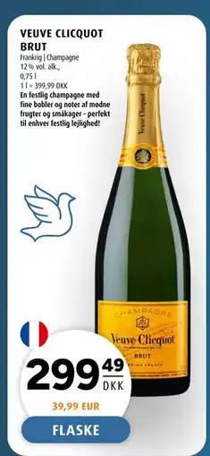 Scandinavian Park VEUVE CLICQUOT BRUT tilbud