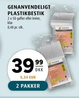 Scandinavian Park GENANVENDELIGT PLASTIKBESTIK tilbud