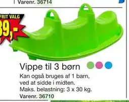 Harald Nyborg Vippe til 3 børn tilbud