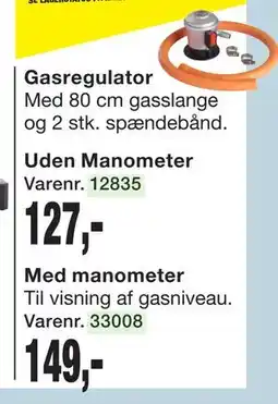 Harald Nyborg Gasregulator tilbud