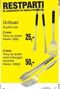 Harald Nyborg Grillsæt tilbud
