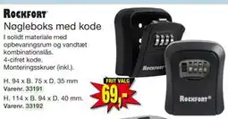 Harald Nyborg Nøgleboks med kode tilbud