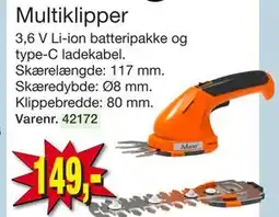 Harald Nyborg Multiklipper tilbud