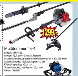 Harald Nyborg Multitrimmer 4-i-1 tilbud