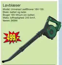 Harald Nyborg Løvblæser tilbud