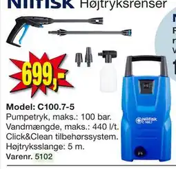 Harald Nyborg Model: C100.7-5 tilbud
