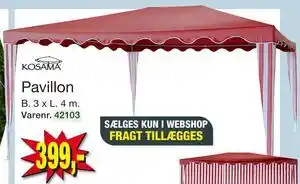 Harald Nyborg Pavillon tilbud