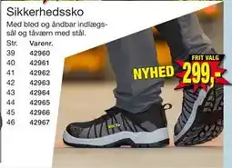 Harald Nyborg Sikkerhedssko tilbud