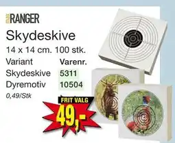 Harald Nyborg Skydeskive tilbud