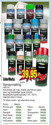 Harald Nyborg Spraymaling tilbud