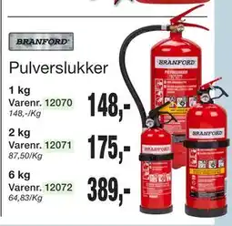 Harald Nyborg Pulverslukker tilbud