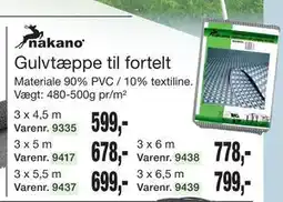 Harald Nyborg Gulvtæppe til fortelt tilbud