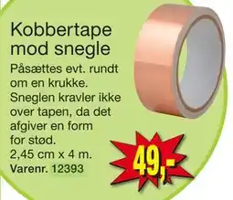 Harald Nyborg Kobbertape mod snegle tilbud