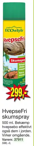 Harald Nyborg HvepseFri skumspray tilbud