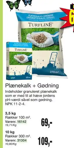 Harald Nyborg Plænekalk + Gødning tilbud