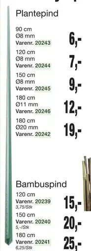 Harald Nyborg Plantepind tilbud