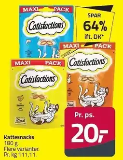Fleggaard Kattesnacks i bæger tilbud